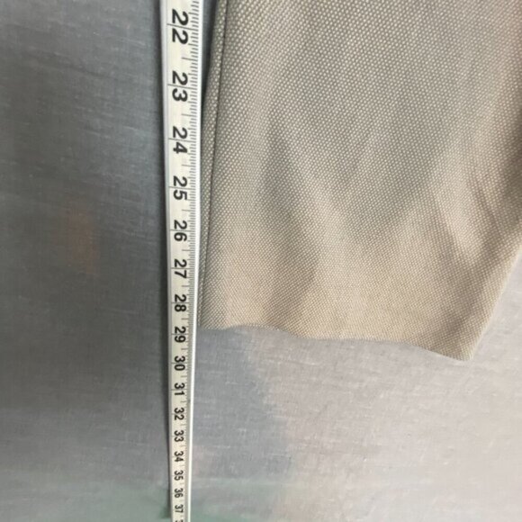 Worthington Petite Curvy Fit Trousers Sz 2P Boot Cut Beige - Picture 11 of 12